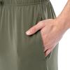 imageFruit of the Loom mens 360 Stretch Short Sleeve Vneck Top and Pant Sleep Pajama SetDusty Olive