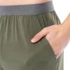 imageFruit of the Loom mens 360 Stretch Short Sleeve Vneck Top and Short Sleep Pajama SetDusty Olive
