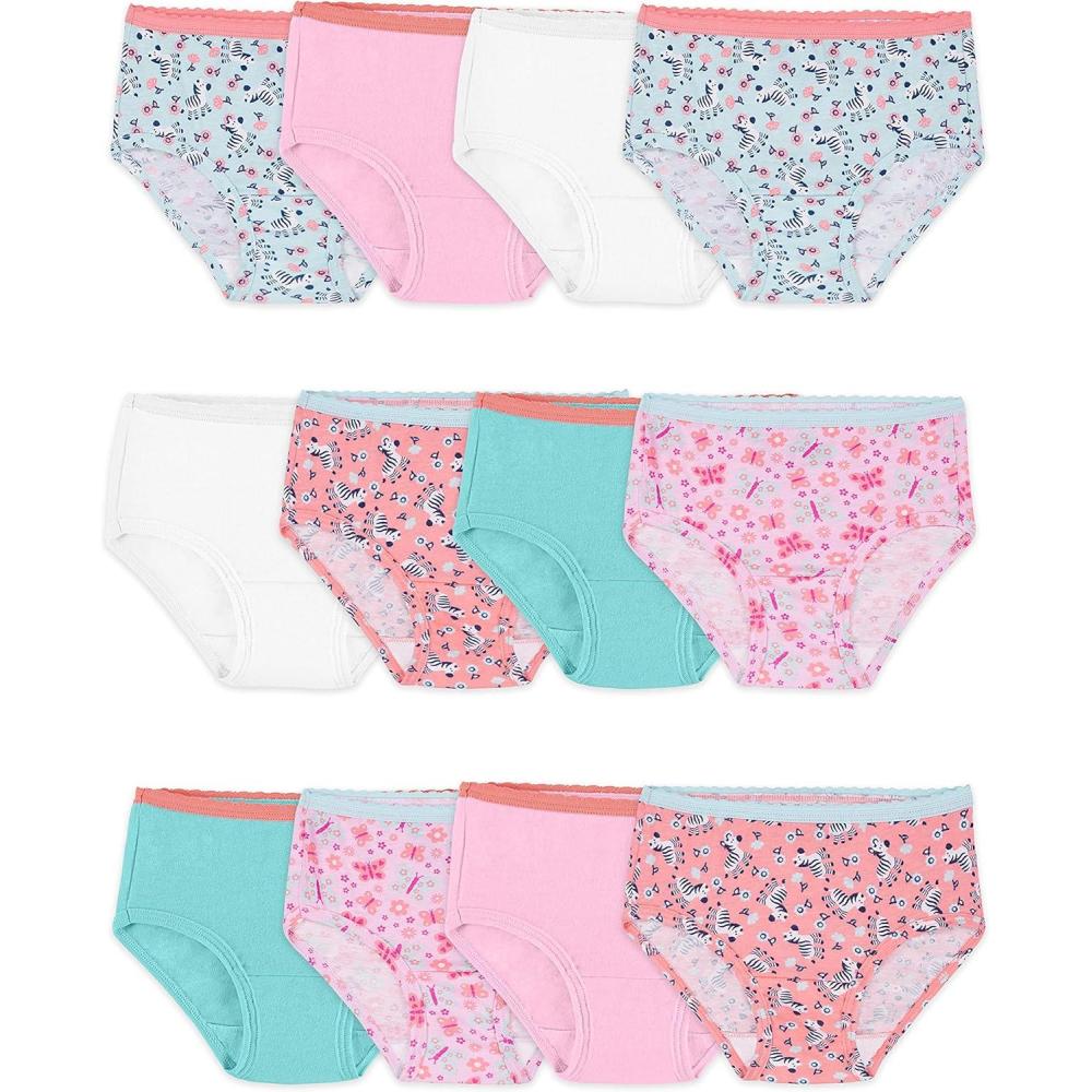 imageFruit of the Loom Toddler Girls Toddler Girls Tagfree Cotton UnderwearAssorted