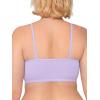 imageFruit of The Loom Womens Spaghetti Strap Cotton Pullover Sports Bra Value PackPurpleWhiteLilacGrey
