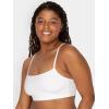 imageFruit of The Loom Womens Spaghetti Strap Cotton Pullover Sports Bra Value PackSandWhiteHeather GreyBlackBlushing RoseCharcoal