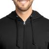 imageFruit of the Loom Eversoft Fleece Full Zip Hoodie SweatshirtBlack Full Zip