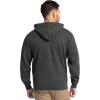 imageFruit of the Loom Eversoft Fleece Full Zip Hoodie SweatshirtBlack Heather Full Zip