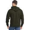 imageFruit of the Loom Eversoft Fleece Full Zip Hoodie SweatshirtDuffle Bag Green Full Zip