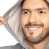 imageFruit of the Loom Eversoft Fleece Full Zip Hoodie SweatshirtGrey Heather Full Zip