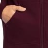 imageFruit of the Loom Eversoft Fleece Full Zip Hoodie SweatshirtMaroon Full Zip