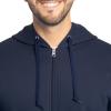 imageFruit of the Loom Eversoft Fleece Full Zip Hoodie SweatshirtNavy Full Zip