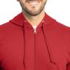 imageFruit of the Loom Eversoft Fleece Full Zip Hoodie SweatshirtRed Full Zip