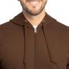 imageFruit of the Loom Eversoft Fleece Full Zip Hoodie SweatshirtWarm Mocha Full Zip