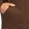 imageFruit of the Loom Eversoft Fleece Full Zip Hoodie SweatshirtWarm Mocha Full Zip