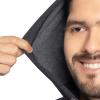 imageFruit of the Loom Eversoft Fleece Pullover Hooded SweatshirtBlack Heather Pullover