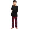 imageFruit of the Loom Matching Holiday Family Sleep Pajama Set for Women Men and KidsRedRed Plaid