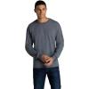 imageFruit of the Loom Mens Eversoft Cotton Long Sleeve T Shirts Breathable ampamp Moisture Wicking with Odor ControlLong Sleeve  Black Heather