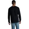 imageFruit of the Loom Mens Eversoft Cotton Long Sleeve T Shirts Breathable ampamp Moisture Wicking with Odor ControlLong Sleeve  Black Ink