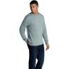 imageFruit of the Loom Mens Eversoft Cotton Long Sleeve T Shirts Breathable ampamp Moisture Wicking with Odor ControlLong Sleeve  Grey Heather