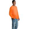 imageFruit of the Loom Mens Eversoft Cotton Long Sleeve T Shirts Breathable ampamp Moisture Wicking with Odor ControlLong Sleeve  Safety Orange