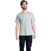 imageFruit of the Loom Mens Eversoft Cotton Short Sleeve Pocket TShirts Breathable 2Pack2 Pack  Grey Heather