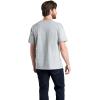 imageFruit of the Loom Mens Eversoft Cotton Short Sleeve Pocket TShirts Breathable 2Pack2 Pack  Grey Heather
