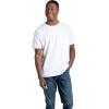 imageFruit of the Loom Mens Eversoft Cotton Short Sleeve Pocket TShirts Breathable 2Pack2 Pack  White