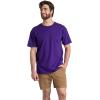 imageFruit of the Loom Mens Eversoft Cotton T Shirts Breathable ampamp Moisture Wicking with Odor Control Sizes S4x2 Pack Purple