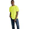 imageFruit of the Loom Mens Eversoft Cotton T Shirts Breathable ampamp Moisture Wicking with Odor Control Sizes S4x2 Pack Safety Green