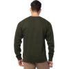 imageFruit of the Loom Mens Eversoft Fleece Crewneck Sweatshirts Moisture Wicking ampamp Breathable Sizes S4xDuffle Bag Green