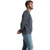 imageFruit of the Loom Mens Eversoft Fleece Crewneck Sweatshirts Moisture Wicking ampamp Breathable Sizes S4xGarment Dyed Charcoal