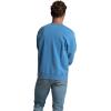 imageFruit of the Loom Mens Eversoft Fleece Crewneck Sweatshirts Moisture Wicking ampamp Breathable Sizes S4xGarment Dyed Favorite Blue