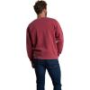 imageFruit of the Loom Mens Eversoft Fleece Crewneck Sweatshirts Moisture Wicking ampamp Breathable Sizes S4xGarment Dyed Iron Red