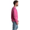 imageFruit of the Loom Mens Eversoft Fleece Crewneck Sweatshirts Moisture Wicking ampamp Breathable Sizes S4xGarment Dyed Pink Flash