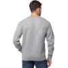 imageFruit of the Loom Mens Eversoft Fleece Crewneck Sweatshirts Moisture Wicking ampamp Breathable Sizes S4xGrey Heather