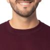 imageFruit of the Loom Mens Eversoft Fleece Crewneck Sweatshirts Moisture Wicking ampamp Breathable Sizes S4xMaroon