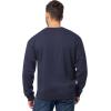 imageFruit of the Loom Mens Eversoft Fleece Crewneck Sweatshirts Moisture Wicking ampamp Breathable Sizes S4xNavy