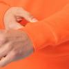 imageFruit of the Loom Mens Eversoft Fleece Crewneck Sweatshirts Moisture Wicking ampamp Breathable Sizes S4xSafety Orange