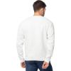 imageFruit of the Loom Mens Eversoft Fleece Crewneck Sweatshirts Moisture Wicking ampamp Breathable Sizes S4xWhite