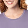 imageFruit of the Loom Womens Drop Shoulder Tee and Convertible Waist Sleep SetDusk