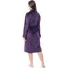 imageFruit of the Loom Womens Fleece RobeDark Plum