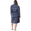 imageFruit of the Loom Womens Fleece RobeFairisle