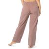 imageFruit of the Loom Womens Fleece Sleep Pajama Pant 2 PackHeather BurlwoodAnimal Print