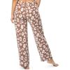 imageFruit of the Loom Womens Fleece Sleep Pajama Pant 2 PackHeather BurlwoodAnimal Print