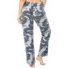 imageFruit of the Loom Womens Fleece Sleep Pajama Pant 2 PackHeather GreyCamo