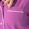 imageFruit of the Loom Womens Pipped Button Down Sleep SetRadiant Orchid