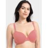 imageFruit of the Loom Womens Smooth Cotton TShirt Bra  UltraSoft Flexible and Invisible Under TeesDesert DuskGrey HeatherOlive