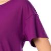 imageFruit of the Loom womens Breathable Short Sleeve Top and Jogger Pant Sleep Pajama SetBoysenberry