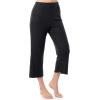 imageFruit of the Loom womens Dolman Sleeve and Cropped Pant Sleep SetBlack
