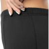 imageFruit of the Loom womens High Neck Quarter Zip Top and Legging Thermal SetBlack
