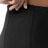 imageFruit of the Loom womens High Neck Top and Legging Thermal SetBlack
