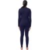 imageFruit of the Loom womens High Neck Top and Legging Thermal SetBlue
