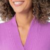 imageFruit of the Loom womens Lightweight Waffle Knit Kimono RobeRadiant Orchid