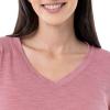 imageFruit of the Loom womens Short Sleeve Tee and Pant 2 Piece Sleep SetAntique Heather Blush